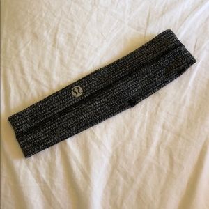 lululemon headband gray
